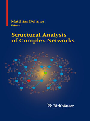 cover image of Structural Analysis of Complex Networks
